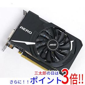 【１日と三太郎の日はポイント３倍！！】【中古】送料無料 MSI製グラボ GTX 1060 AERO ITX 6G OC PCIExp 6GB GeForce GTX 1060 6 GB PCI-