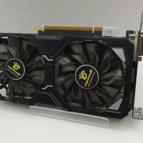 【中古】Manli GeForce GTX 1060 6GB Twin Cooler（M-NGTX1060/5REHDP） GTX1060/6GB(GDDR5)/PCI-E【川崎駅前】保証期間１週間