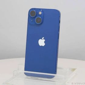 ソフマップ 〔中古品〕 iPhone13 mini 128GB ブルー MLJH3J／A SIMフリー【262】