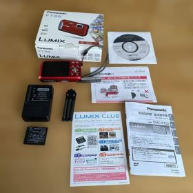 【値下げ中】Panasonic DMC-FT25 レッド デジタルカメラ