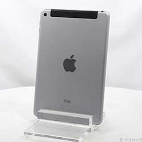 〔中古品〕 iPad mini 4 64GB スペースグレイ MK722J／A auロック解除SIMフリー ［7.9インチ液晶／Apple A8］〔中古品〕 iPad mini 4 64GB スペースグレイ MK722J／A auロック解除SIMフリー ［7.9インチ液晶／Apple A8］