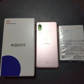 SHARP AQUOS sense3 ピンク スマホ本体 au SHV-45
