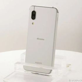 ソフマップ 〔中古品〕 AQUOS sense3 64GB シルバーホワイト SH-02M docomoロック解除SIMフリー【269】