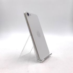 アップル(Apple)の【全額返金保証】【最速発送】Apple iPhone iPhone SE（第2世代） 64GB ホワイト au 動作確認済(スマートフォン本体)