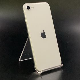 アップル(Apple)の【全額返金保証】【最速発送】Apple iPhone iPhone SE（第2世代） 64GB ホワイト au SIMフリー 動作確認済(スマートフォン本体)