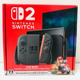 Nintendo Switch2 マリオカートセット ニンテンドースイッチ2 日本語.国内専用 ※マリオカート使用不可 初期化済み 本体 A01-078