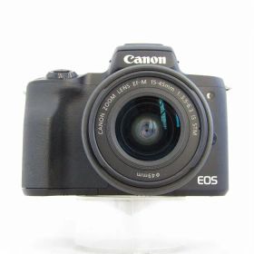 【中古】(キヤノン) Canon EOS KISS M2/EF-M15-45 IS STM キツト ブラツク