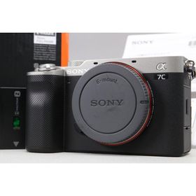 [美品｜動作保証] SONY α7C ボディ ILCE-7C シルバー [シャッター数 9100回]