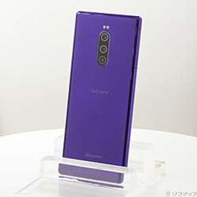 Xperia 1 64GB パープル SO-03L docomoロック解除SIMフリー