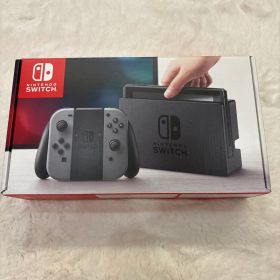 Nintendo Switch グレー 本体 極美品 箱 付属品全て有り