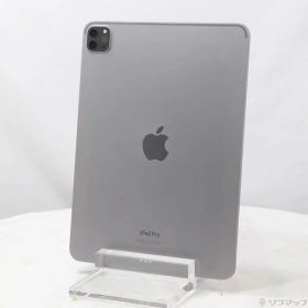 【中古】Apple(アップル) iPad Pro 11インチ 第4世代 128GB スペースグレイ MNXD3J／A Wi-Fi 【258-ud】