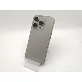 【中古】Apple 国内版 【SIMフリー】 iPhone 15 Pro 256GB ナチュラルチタニウム MTUF3J/A【新宿東口】保証期間1ヶ月【ランクB】
