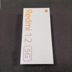 スマートフォン REDMI 12 5G 128GB BLACK XIAOMI / SOFTBANK