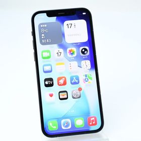 【液晶美品】SIMフリーiPhone12 128GB ブラック