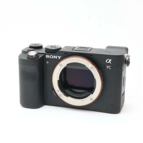 【中古】 《良品》 SONY α7C ボディ ILCE-7C ブラック 【ビューファインダーユニットファインダーカバーホットシューバネSDスロット部品交換/各部点検済】 [ デジタルカメラ ]