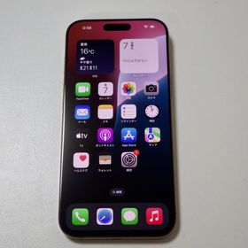 SIMフリー iPhone16 Pro Max 256GB 電池100% デザートチタニウム