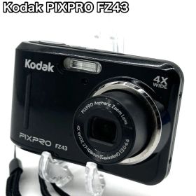 Kodak PIXPRO FZ43 黒 平成レトロ ブラック デジカメ 動作品