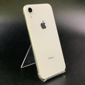 iPhone XR 64GB ホワイト SIMフリー 白ロム 動作確認済 79%【全額返金保証】【最速発送】
