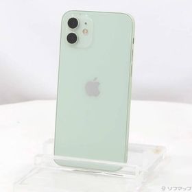 〔中古〕Apple(アップル) iPhone12 64GB グリーン MGHT3J／A SoftBank〔258-ud〕