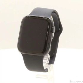 【中古】Apple(アップル) Apple Watch SE 第2世代 GPS 44mm ミッドナイトアルミニウムケース ミッドナイトスポーツバンド 【251-ud】