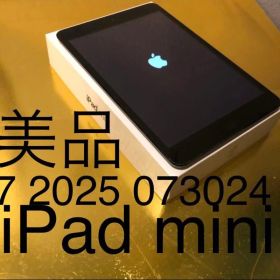7 2025 073024 美品 iPad mini アイパッドミニ 黒ブラック