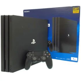 【SIE】ソニー『PlayStation4 Pro プレイステーション4 Pro 1TB ジェットブラック』CUH-7200BB01 ゲーム機本体 1週間保証【中古】