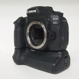 キヤノン(Canon)の【中古】(キヤノン) Canon EOS 80D+BG-E14(コンパクトデジタルカメラ)