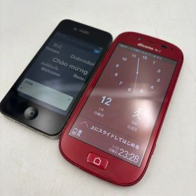 アイフォン4 らくらくスマートフォン まとめ売り 本体 1018-S7140h