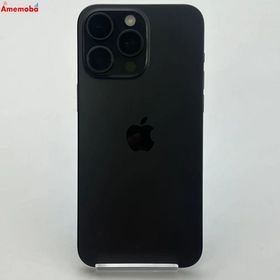 iPhone15 Pro Max 256GB ブラックチタニウム MU6P3J/A SIMフリー 極