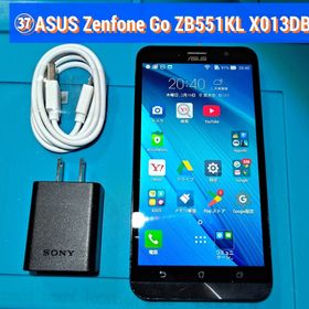 ゼンフォン(ZenFone)の㊲ASUS ZenFone Go ZB551KL X013DB ブラック 国内版(スマートフォン本体)