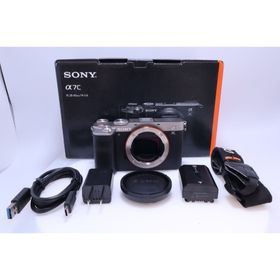 ソニー(SONY)の【1,427回 ほぼ新品】SONY α7C ボディ シルバー ILCE-7C(ミラーレス一眼)