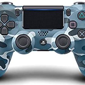 【中古】ワイヤレスコントローラー (DUALSHOCK 4) ブルー・カモフラージュ