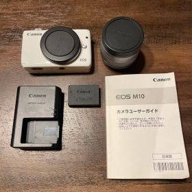 Canon EOS M10 ホワイト 本体 + 付属品