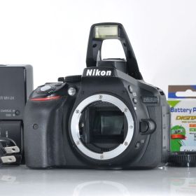 【ニコン】Nikon D5300 デジタル一眼レフ ボディ＋バッテリー、充電器付き#R869
