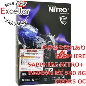 [bn:0] SAPPHIRE NITRO+ RADEON RX 580 8G GDDR5 OC PCIExp 8GB 11265-01-20G 元箱あり