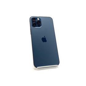 アップル(Apple)の【全額返金保証】【最速発送】Apple iPhone iPhone 12 Pro 128GB パシフィックブルー au 動作確認済(スマートフォン本体)