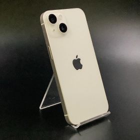 【全額返金保証】【最速発送】 iPhone 14 128GB スターライト SIMフリー 白ロム 美品 動作確認済 83%
