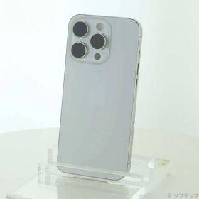 ソフマップ 〔中古品〕 iPhone15 Pro 128GB ホワイトチタニウム MTU83J／A SIMフリー【305】