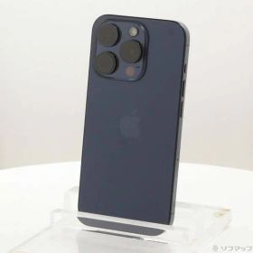 ソフマップ 〔中古品〕 iPhone15 Pro 128GB ブルーチタニウム MTUA3J／A SIMフリー【258】