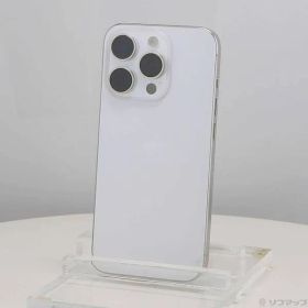 ソフマップ 〔中古品〕 iPhone15 Pro 256GB ホワイトチタニウム MTUD3J／A SIMフリー【349】