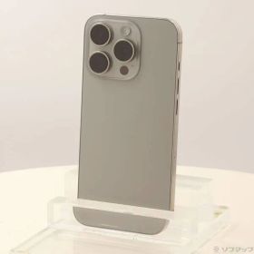 ソフマップ 〔中古品〕 iPhone15 Pro 512GB ナチュラルチタニウム MTUK3J／A SIMフリー【368】