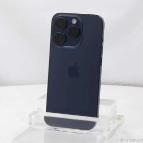 ソフマップ 〔中古品〕 iPhone15 Pro 512GB ブルーチタニウム MTUL3J／A SIMフリー【269】