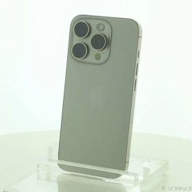 ソフマップ 〔中古品〕 iPhone15 Pro 256GB ナチュラルチタニウム MTUF3J／A SIMフリー【198】