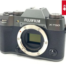【中古】 【並品】 フジフイルム X-T50 ボディ チャコールシルバー 【ミラーレス一眼】 【6ヶ月保証】