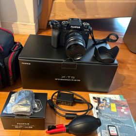 X-T5 XF18-55mm レンズキット SDカード バッグ付き