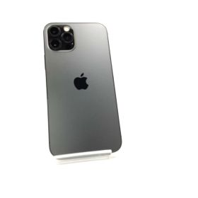 【全額返金保証】【最速発送】 iPhone 12 Pro 256GB グラファイト au 白ロム 動作確認済 77%