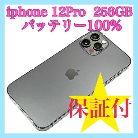 iphone12pro 256GB バッテリー100% SIMフリー
