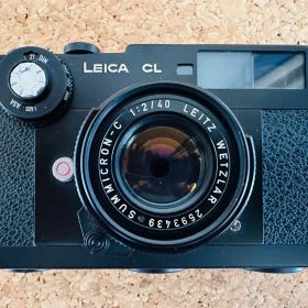 【美品】Leica CL ＋ SUMMICRON-C F2 40mm