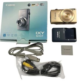 Canon デジタルカメラ IXY 610F ゴールド IXY610F(GL)【中古品】