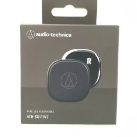 【audio-technica】オーディオテクニカ『ワイヤレスイヤホン』ATH-SQ1TW2 音響機器 1週間保証【中古】